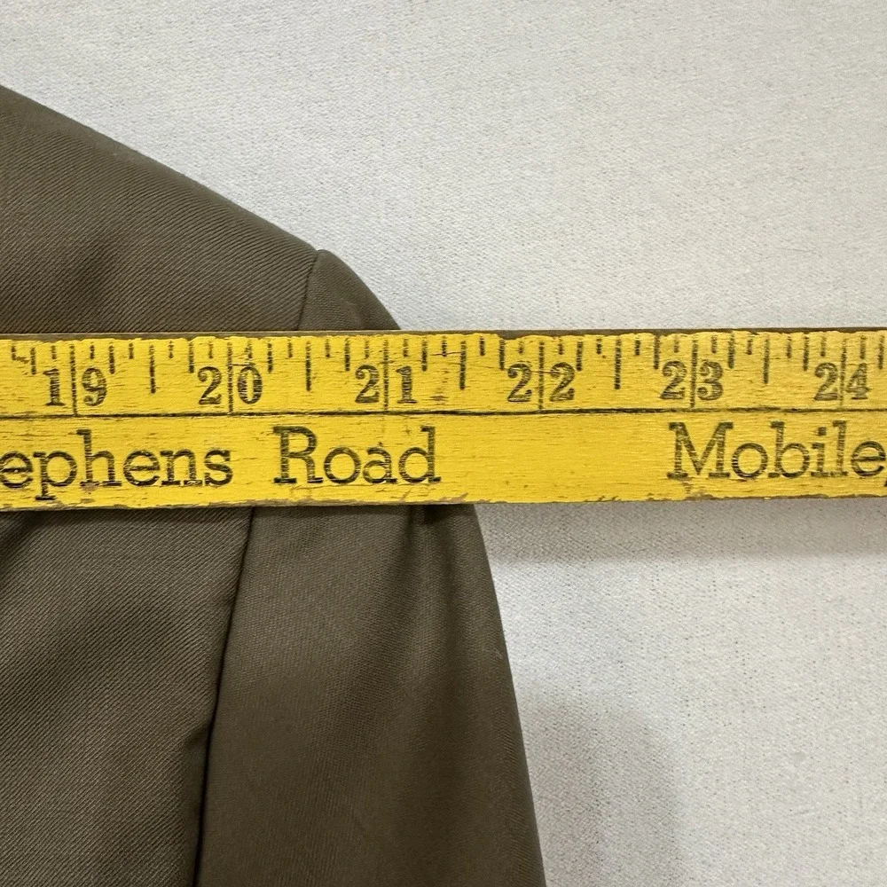 Lauren‎ Ralph Lauren 100% Wool Blazer Suit Jacket Brown 48L